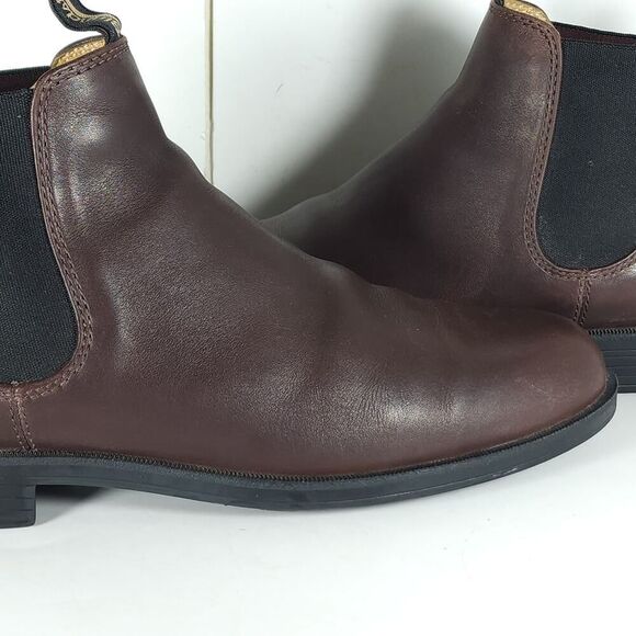 Blundstone Men\'s 1900 AU8,5 US9,5 Chestnut Brown Leather Ankle Chelsea Boots main image 4